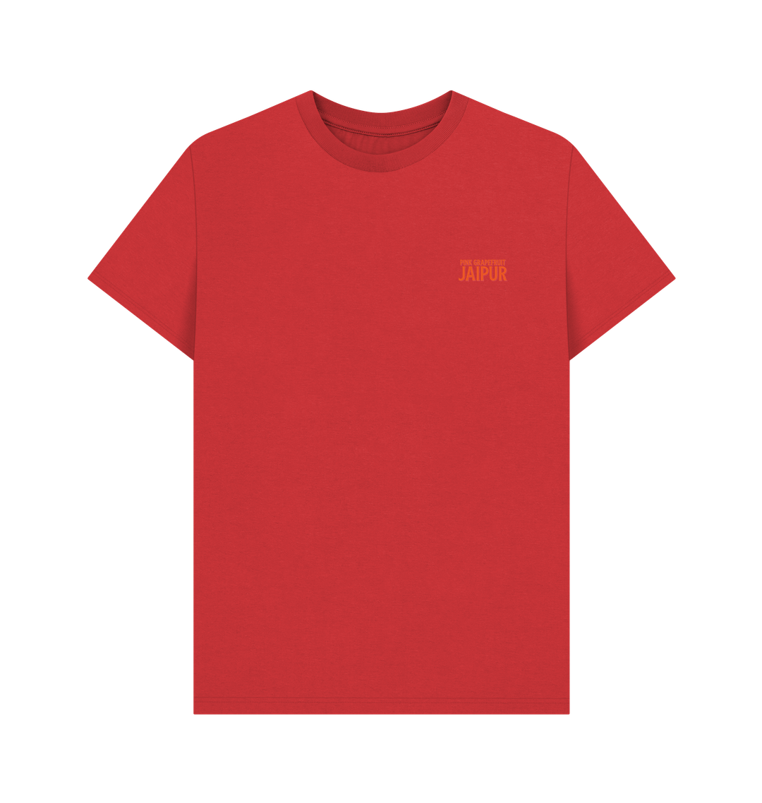 Pink Grapefruit Jaipur Tee Printed T-shirt Thornbridge