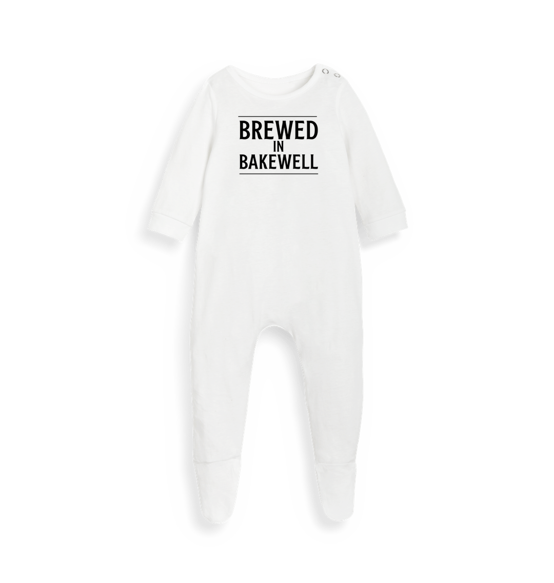 Thornbridge Baby Sleepsuit Printed baby grow Thornbridge