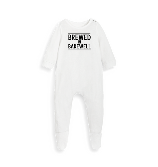 Thornbridge Baby Sleepsuit Printed baby grow Thornbridge