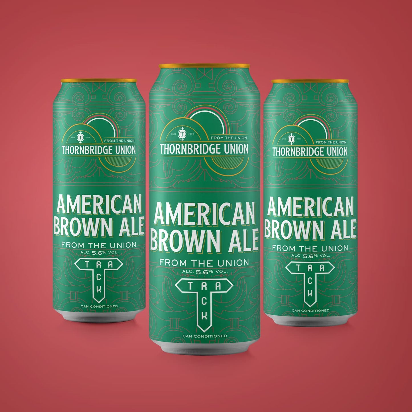 American Brown Ale, 5.6% from the Union Beer - Cans Thornbridge