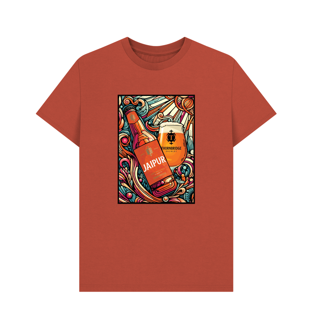 Jaipur Illustrated Tees - Bottle Printed T-shirt Thornbridge