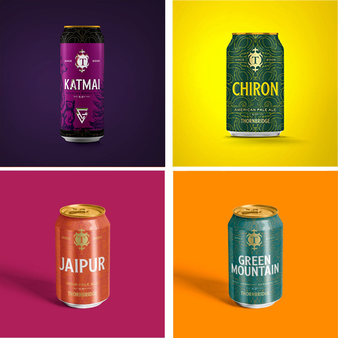American Mixed Case - 12 Beers Beer - Mixed Case Thornbridge
