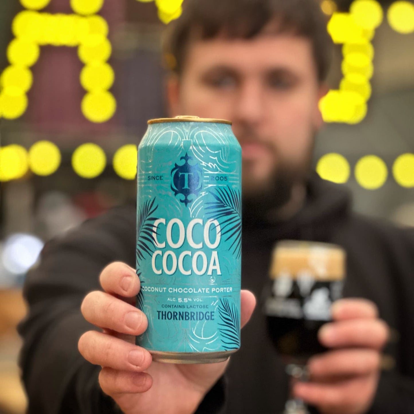 Coco Cocoa, 5.5% Coconut Chocolate Porter 12 x 440ml cans
