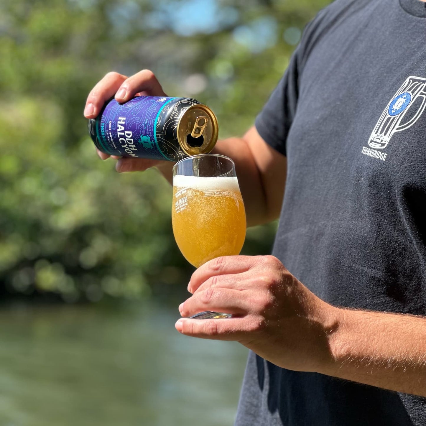 DDH Halcyon, 7.4% DDH Imperial IPA 12 x 440ml cans Beer - Case Cans Thornbridge