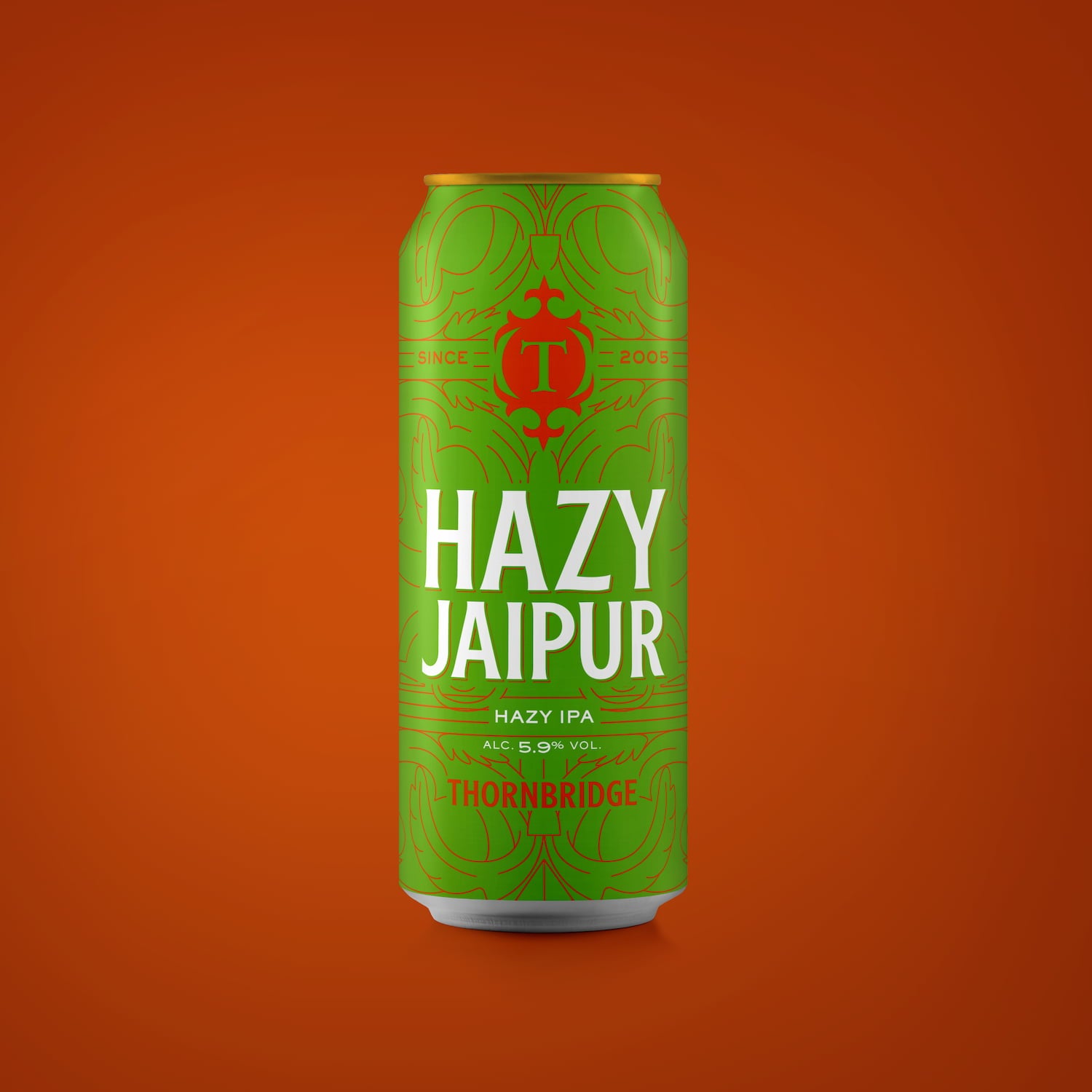 Hazy Jaipur, 5.9% Hazy IPA Beer - Single Can Thornbridge