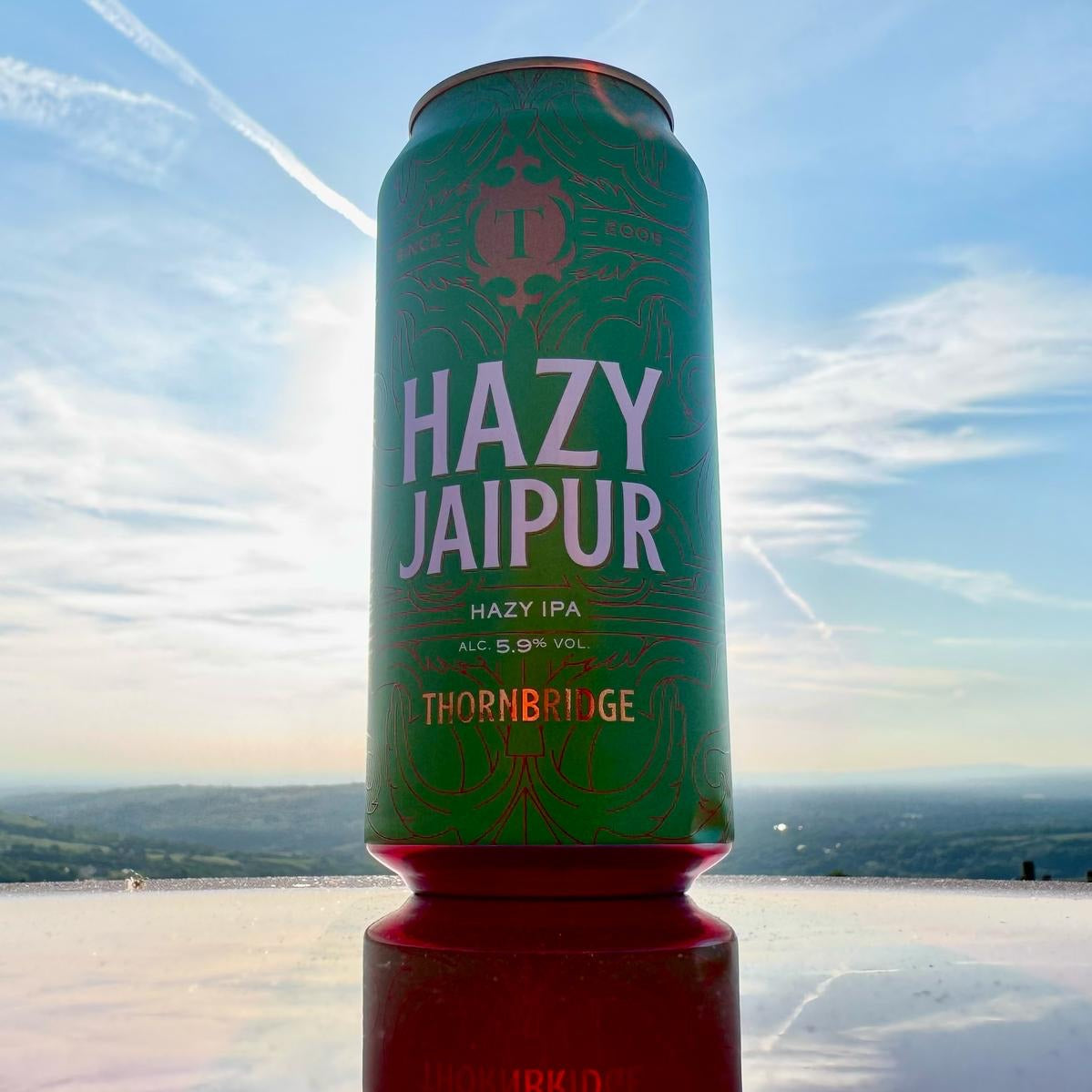 Hazy Jaipur, 5.9% Hazy IPA Beer - Single Can Thornbridge