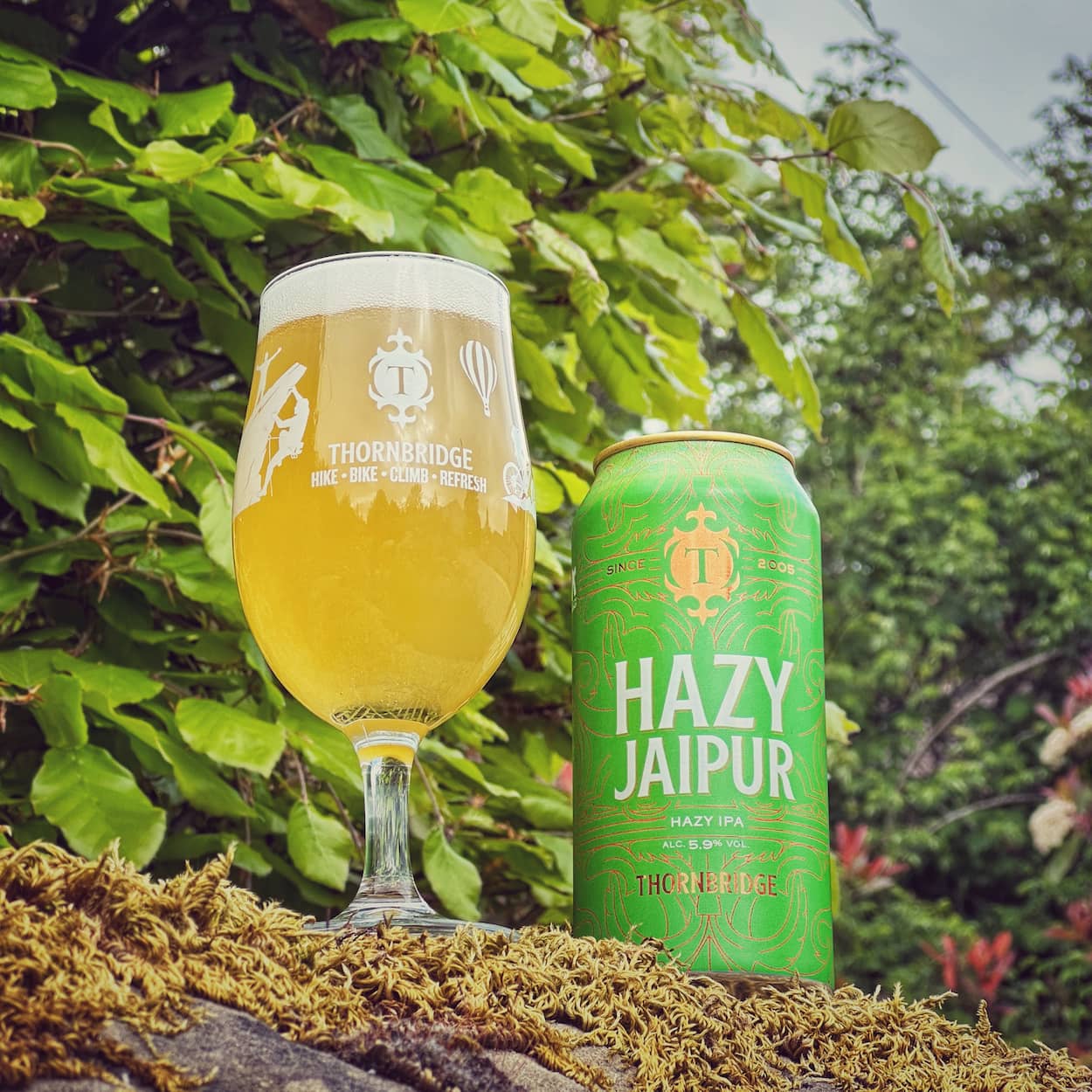 Hazy Jaipur, 5.9% Hazy IPA Beer - Single Can Thornbridge