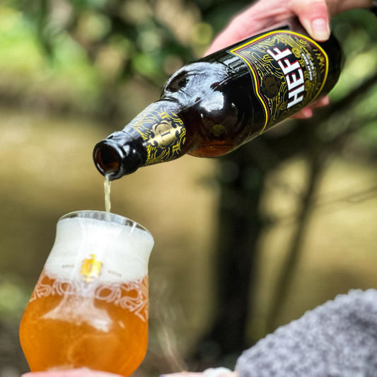 Heff, 5% Wheat Beer 8 x 500ml bottles Beer - Case Bottle Thornbridge