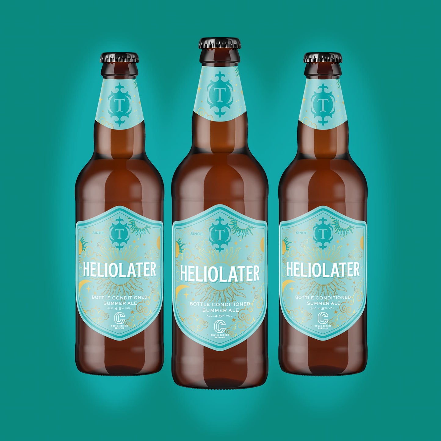 Heliolater, 4.5% Summer Ale 8 x 500ml bottles Beer - Case Bottle Thornbridge