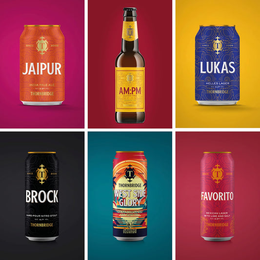 Thornbridge Brewery Taster Mixed Case Beer - Mixed Case Thornbridge