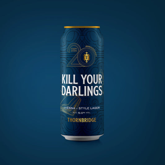 Kill Your Darlings 5% Vienna Style Lager Beer - Single Can Thornbridge
