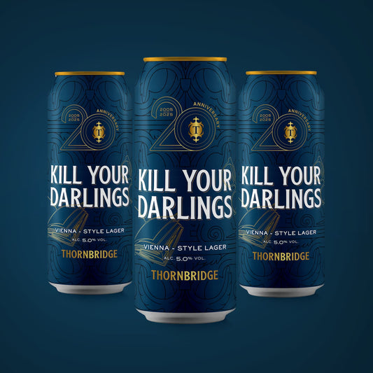 Kill Your Darlings 5% Vienna Style Lager 12 x 440ml cans