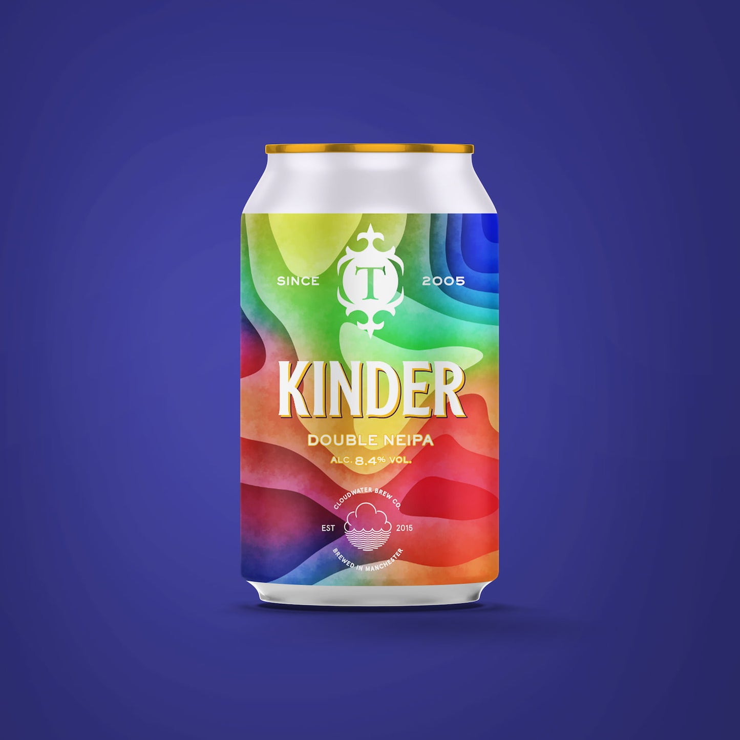 Kinder 8.4% Double NEIPA Beer - Single Can Thornbridge