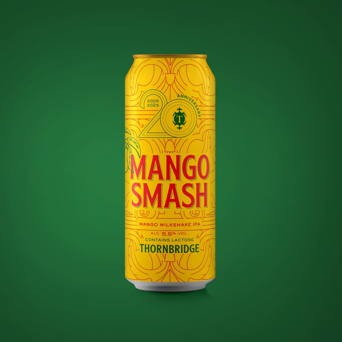 Mango Smash, 5.5% Milkshake IPA Beer - Single Can Thornbridge