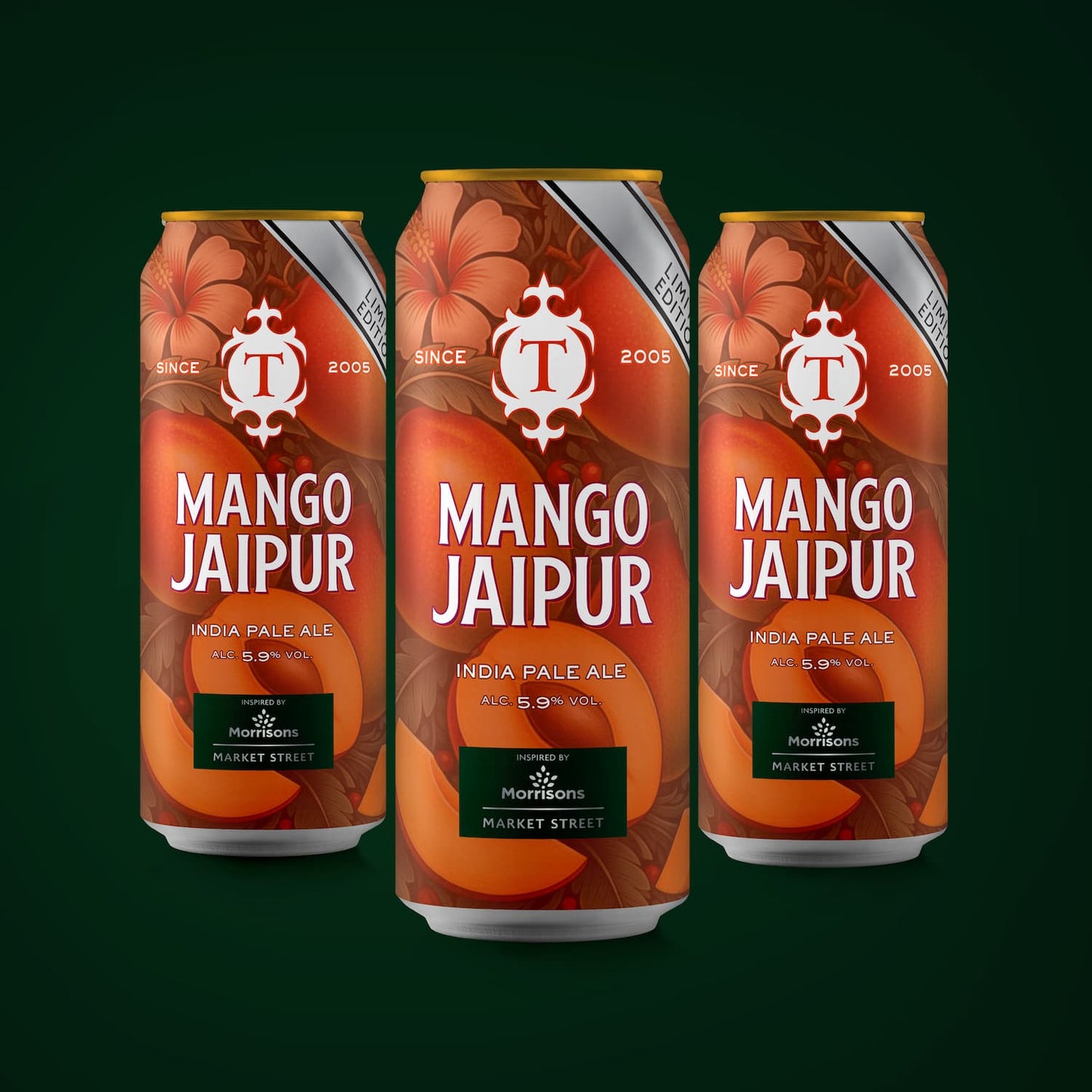 Mango Jaipur, 5.9% IPA Beer - Cans Thornbridge