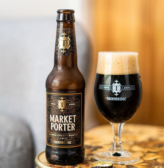 Market Porter, 4.5% Rich Porter Beer - Single Bottle Thornbridge