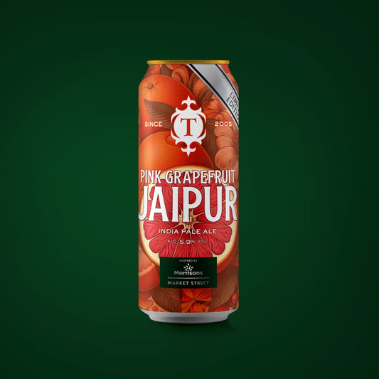 Pink Grapefruit Jaipur, 5.9% IPA Beer - Single Can Thornbridge
