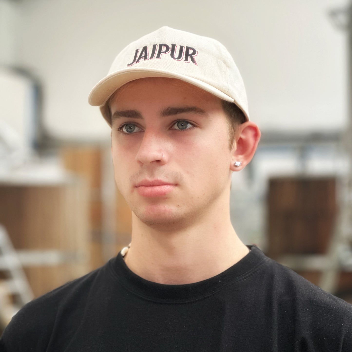 Jaipur logo strapback cap Merchandise Thornbridge