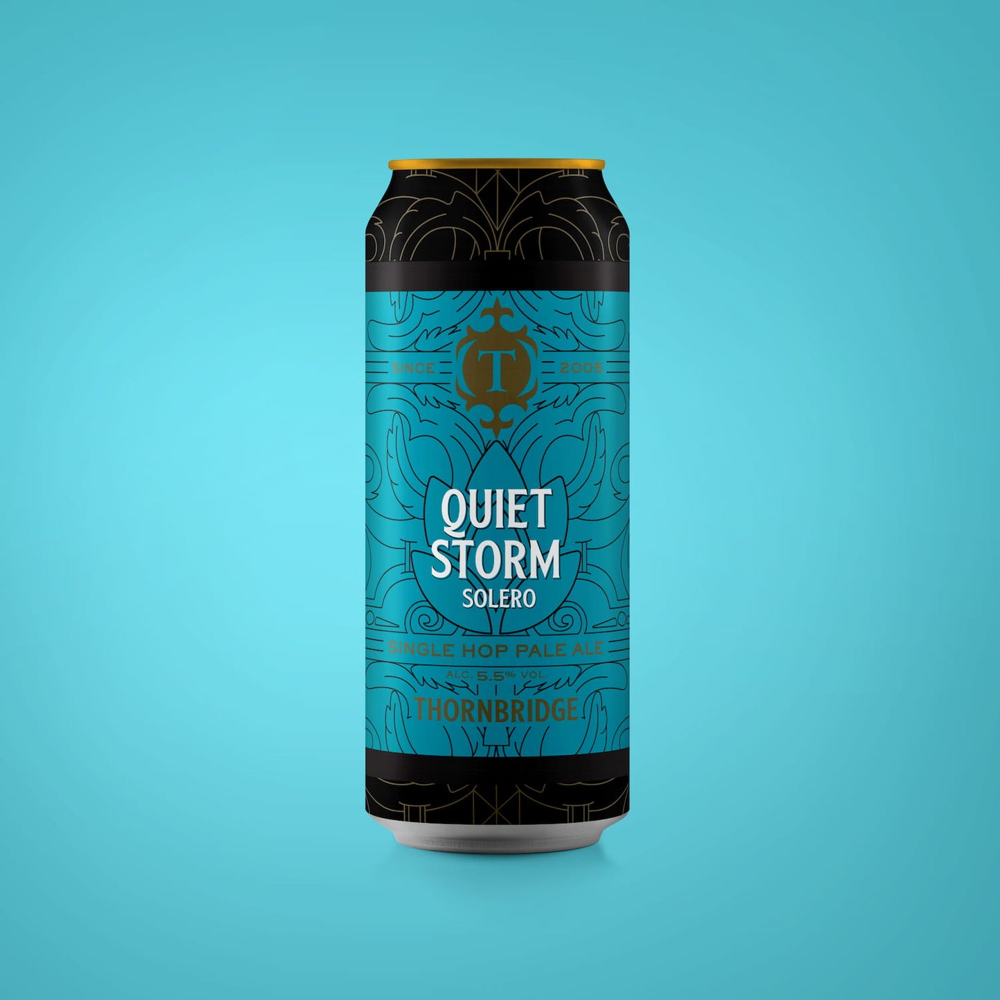 Quiet Storm Solero, 5.5% Single Hopped Pale Ale Beer - Single Can Thornbridge