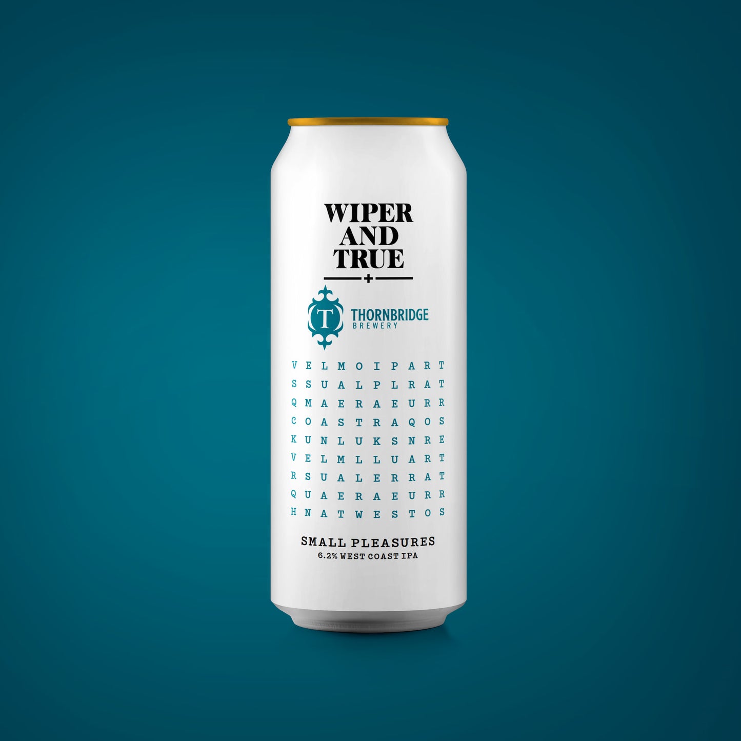 Small Pleasures 6.2% West Coast IPA Beer - Single Can Thornbridge