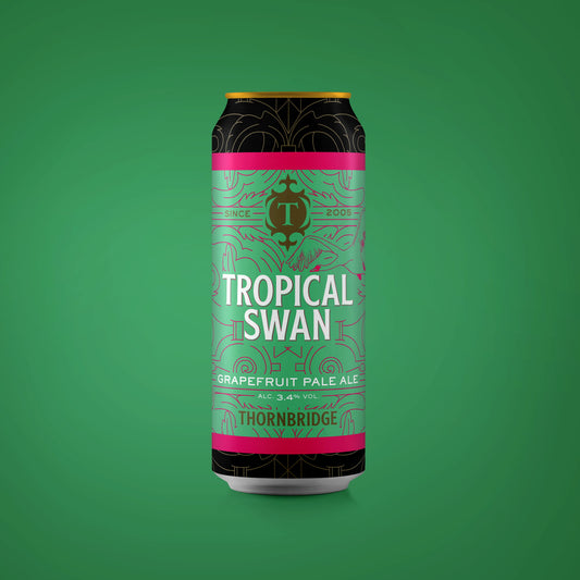 Tropical Swan 3.4% Grapefruit Pale Ale Beer - Single Can Thornbridge