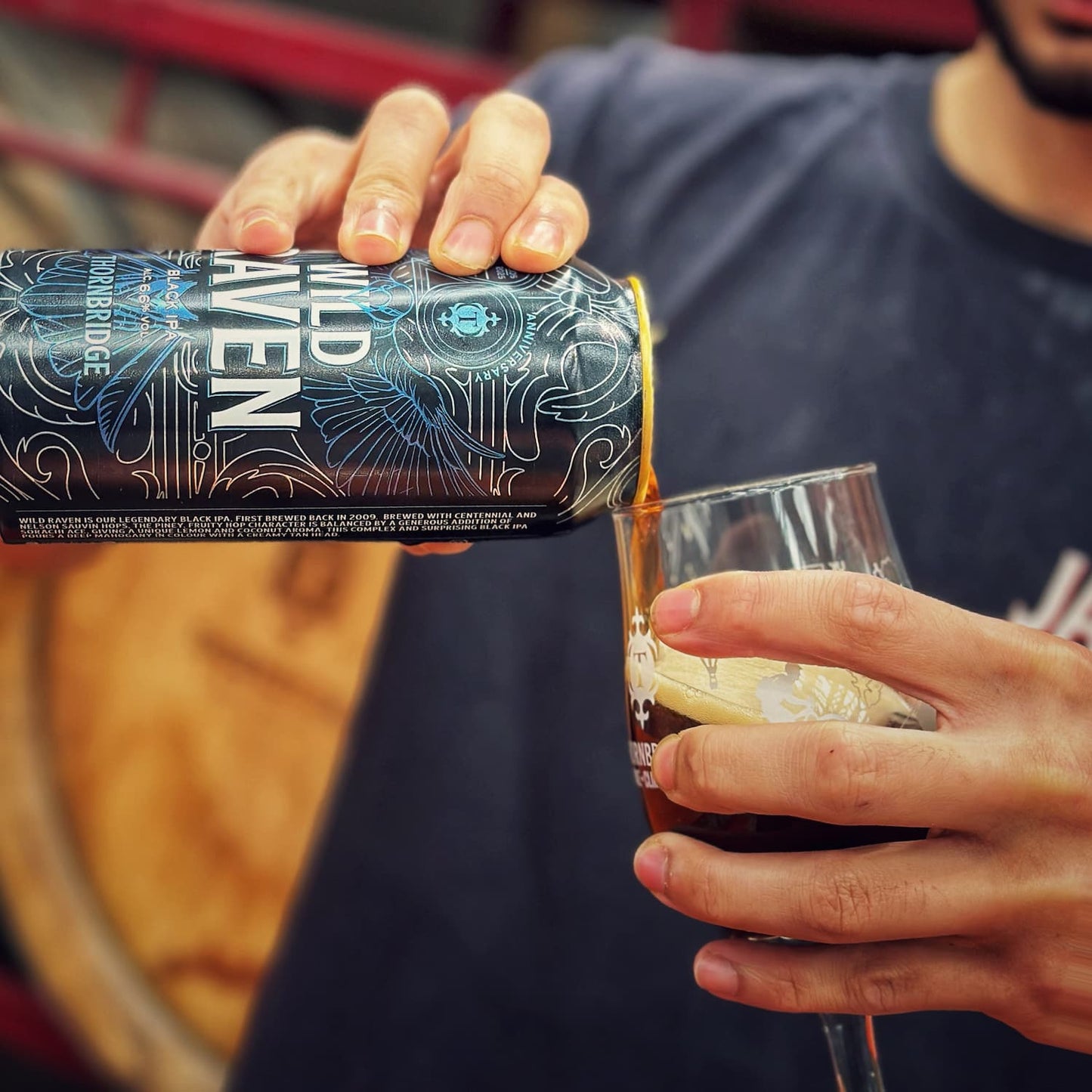 Wild Raven 6.6% Black IPA