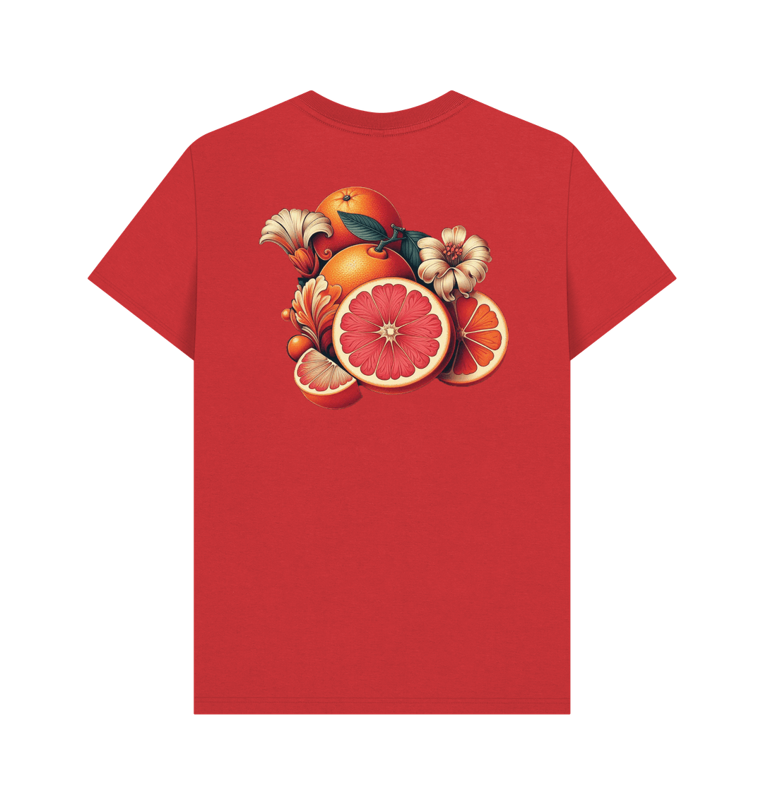Pink Grapefruit Jaipur Tee Printed T-shirt Thornbridge