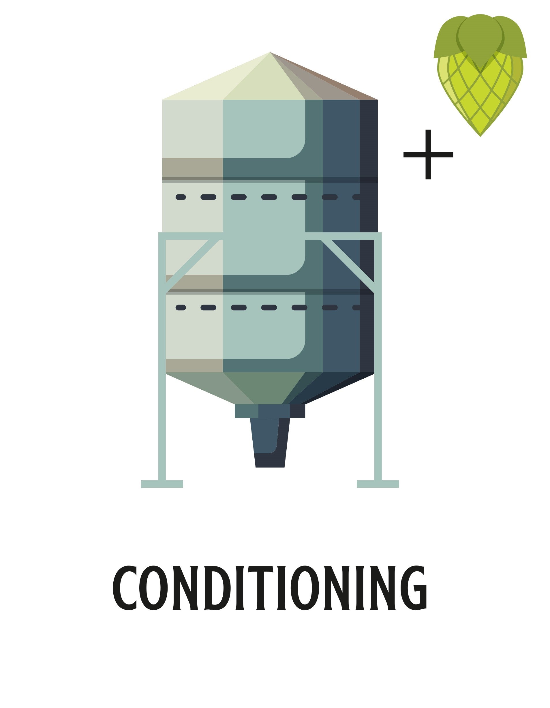 Conditioning vessel