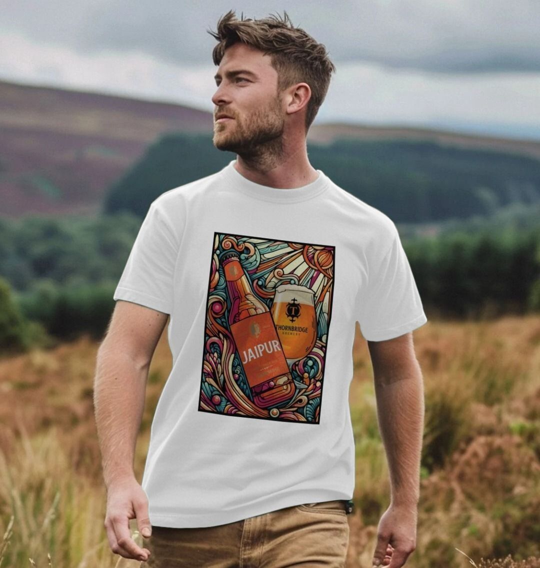 Jaipur Illustrated Tees - Bottle Printed T-shirt Thornbridge