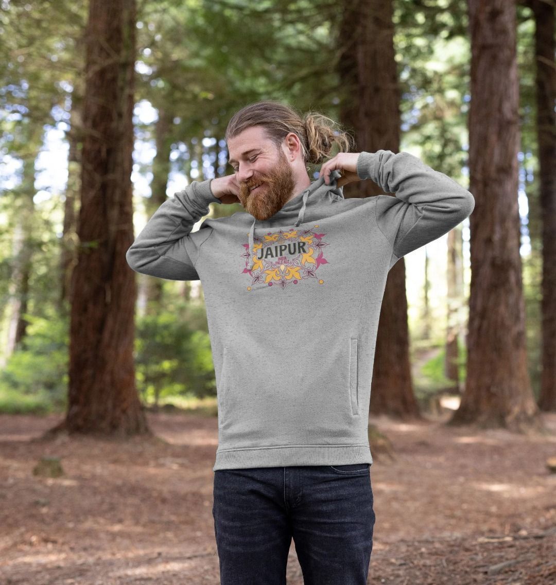 Jaipur Birthday Hoodie Printed Hoody Thornbridge