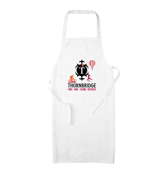 White Thornbridge Hike, Bike, Climb, Refresh Apron