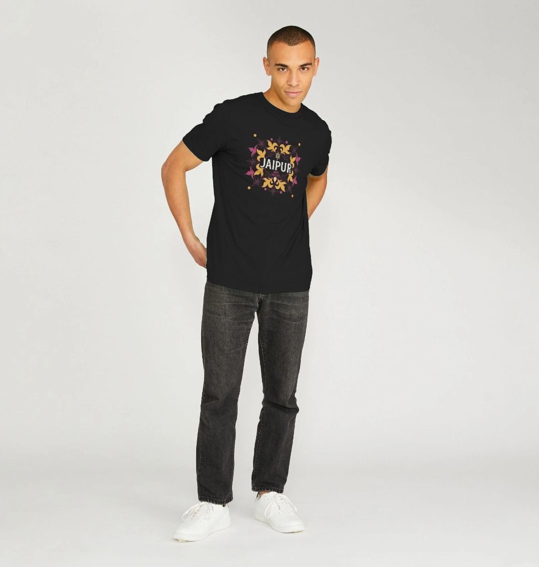 Jaipur Birthday Tee (white logo) Printed T-shirt Thornbridge