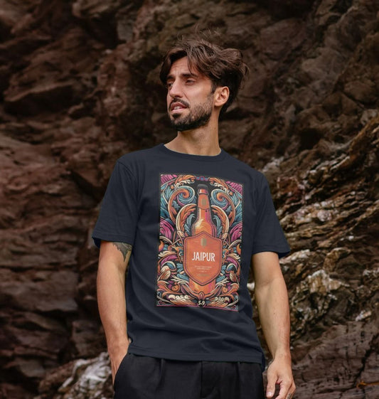 Jaipur Illustrated Tee - 500 bottle Printed T-shirt Thornbridge