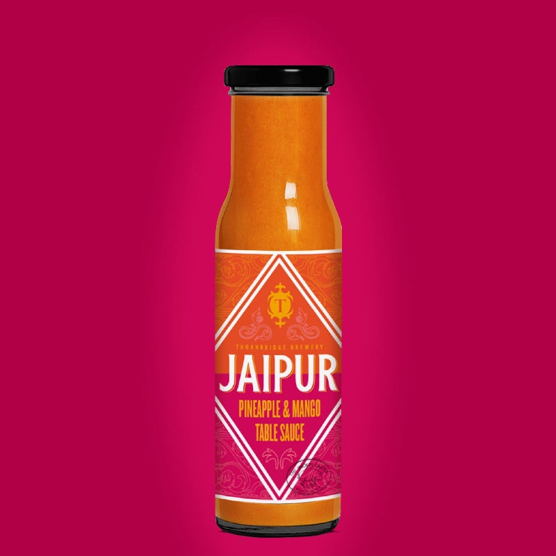 Jaipur Pineapple & Mango Table Sauce bottle 255g Sauce Thornbridge