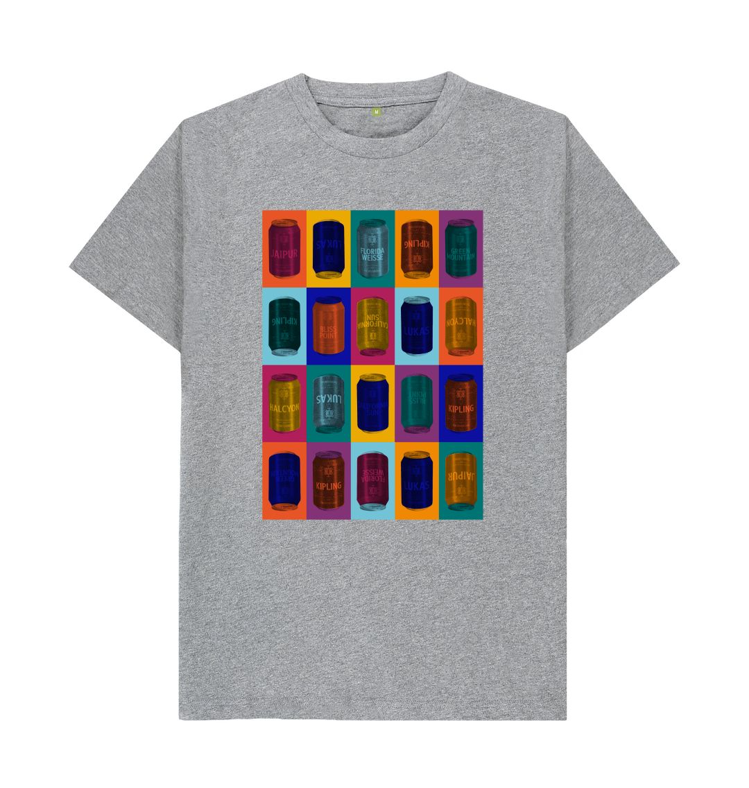 Thornbridge pop art cans t shirt Printed T-shirt Thornbridge