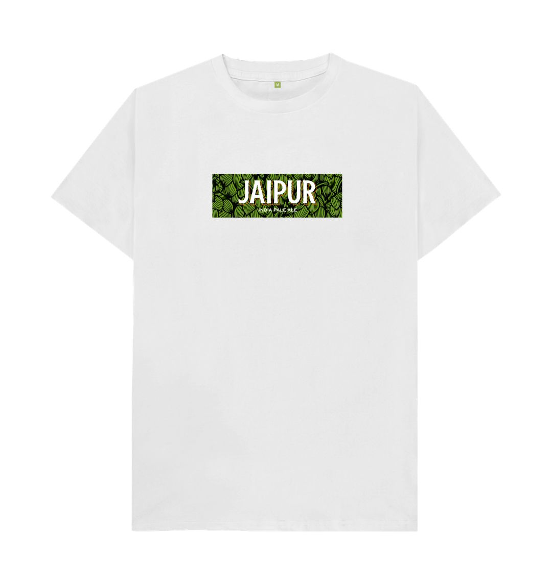 Jaipur hops boxed logo t shirt Printed T-shirt Thornbridge