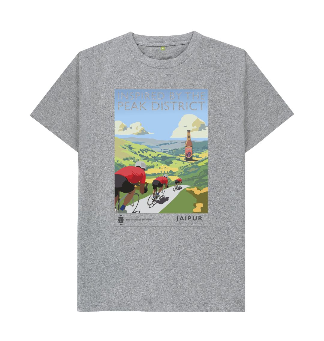 Jaipur Inspired by the Peak District retro T shirt Printed T-shirt Thornbridge