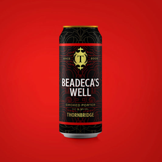 Beadeca's Well, 5.3% Smoked Porter Beer - Single Can Thornbridge