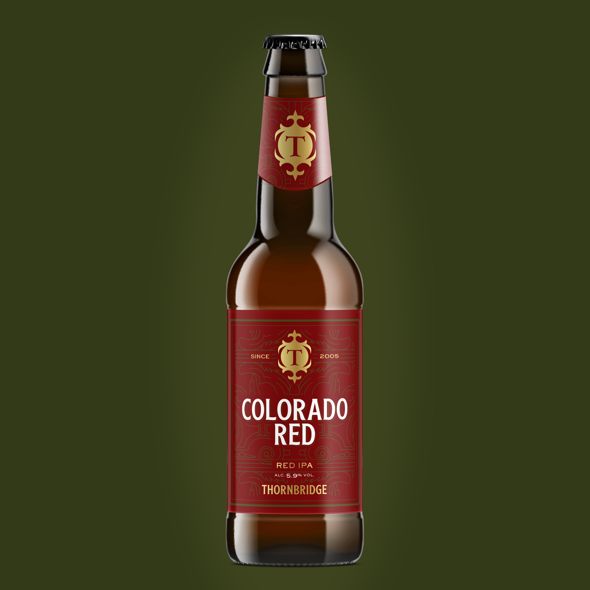 Colorado Red ,5.9% Red IPA  Thornbridge