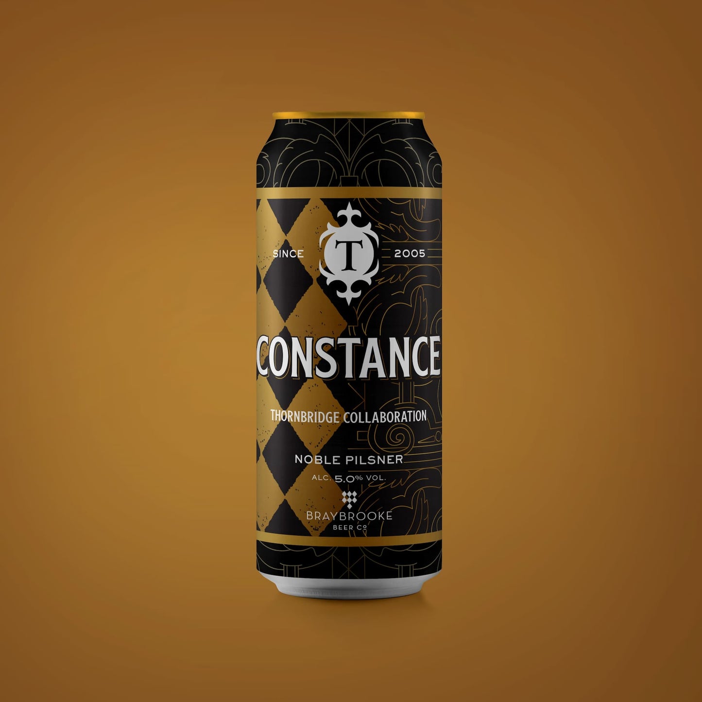Constance, 5.0% ABV Noble Pilsner Beer - Single Can Thornbridge