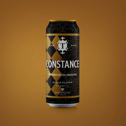 Constance, 5.0% ABV Noble Pilsner Beer - Single Can Thornbridge