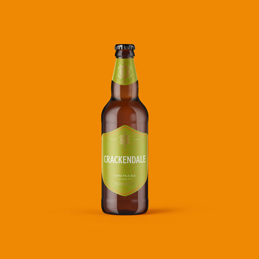 Crackendale, 5.2% Single Hopped Citra Pale Ale 500ml bottle Beer - Single Bottle Thornbridge