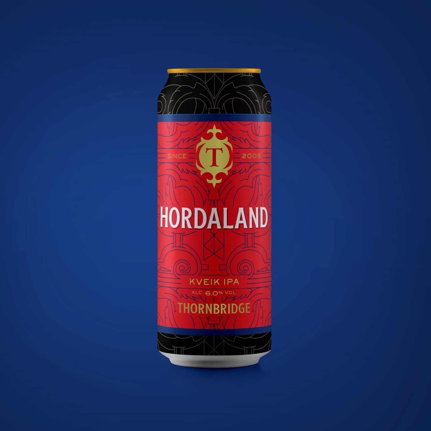 Hordaland, 6% Kveik IPA Beer - Single Can Thornbridge