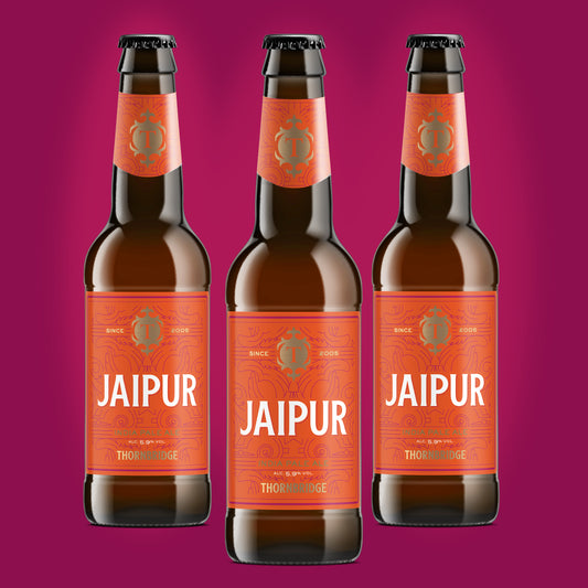 Jaipur, 5.9% IPA - 12 x 330ml Bottles Beer - Case Bottle Thornbridge