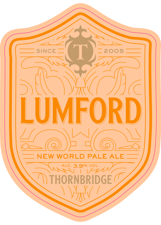 Lumford - 3.9% New World Pale Ale 9G Cask Thornbridge