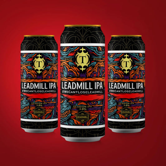 Leadmill IPA, 4.3% Session IPA case 12x440ml cans Beer - Case Cans Thornbridge