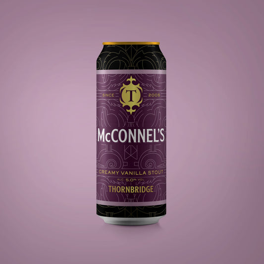 McConnel's, 5% Creamy Vanilla Stout Beer - Single Can Thornbridge