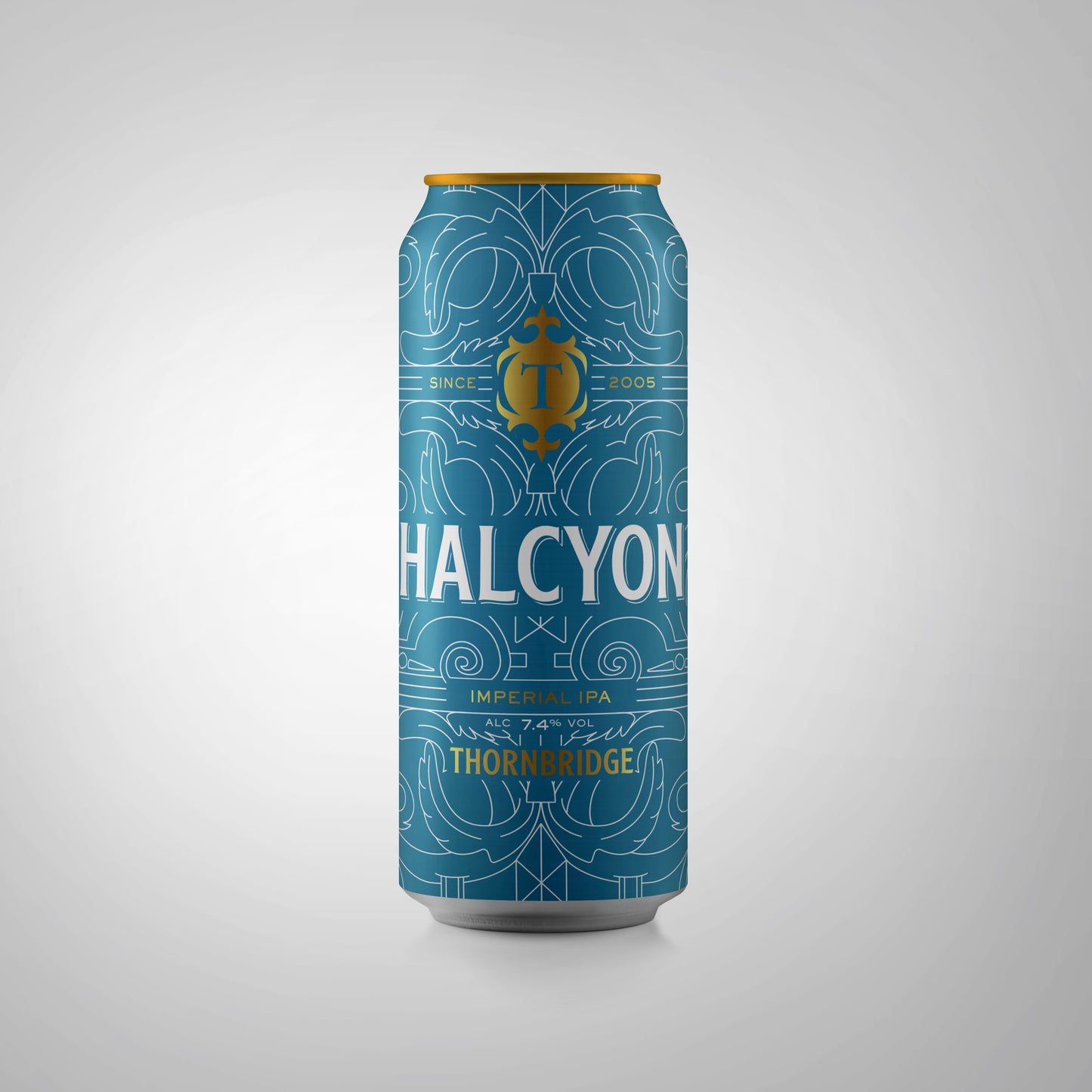 Halcyon, 7.4% Imperial IPA Beer - Single Can Thornbridge