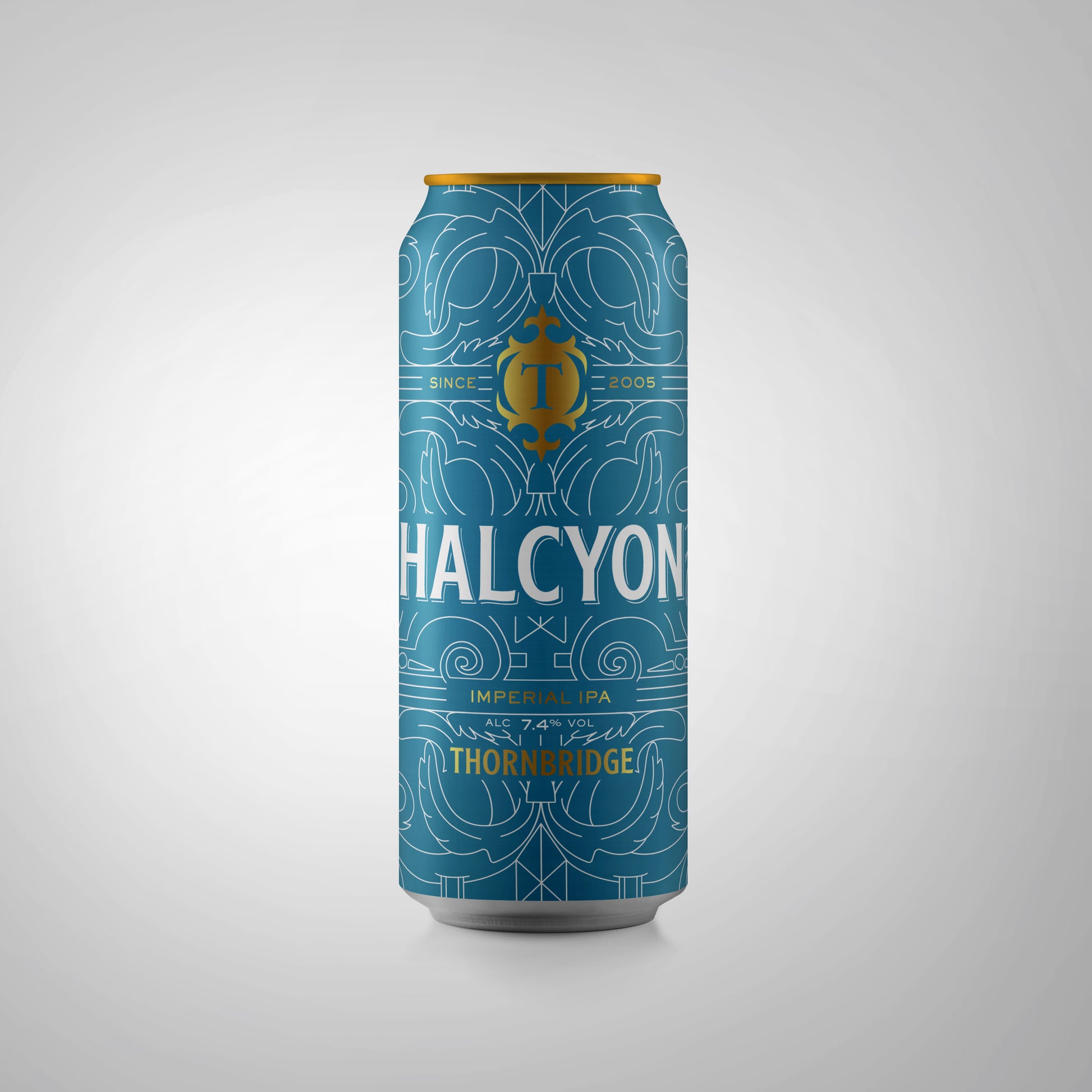 Halcyon, 7.4% Imperial IPA Beer - Single Can Thornbridge