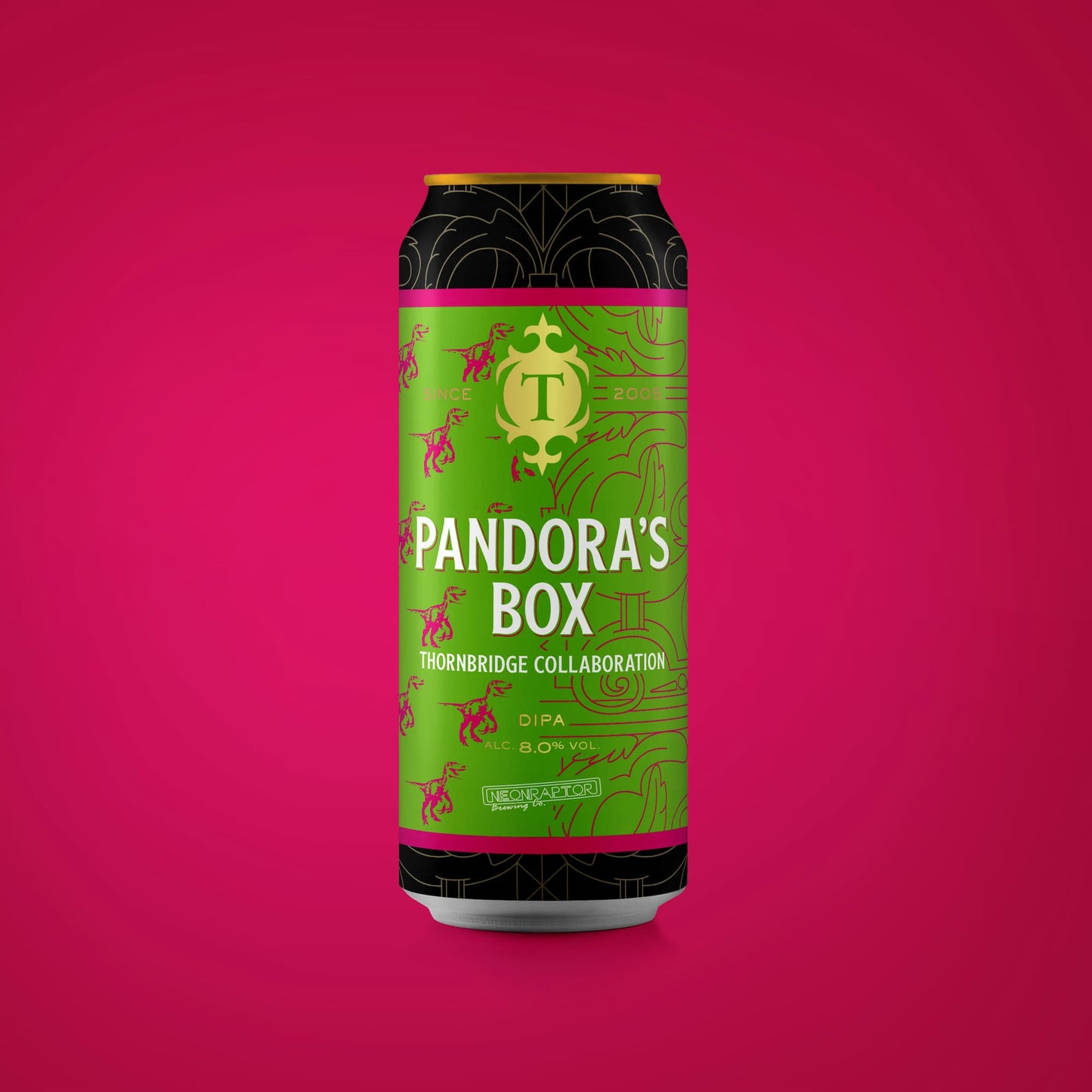 Pandora's Box, 8% DIPA Beer - Single Can Thornbridge